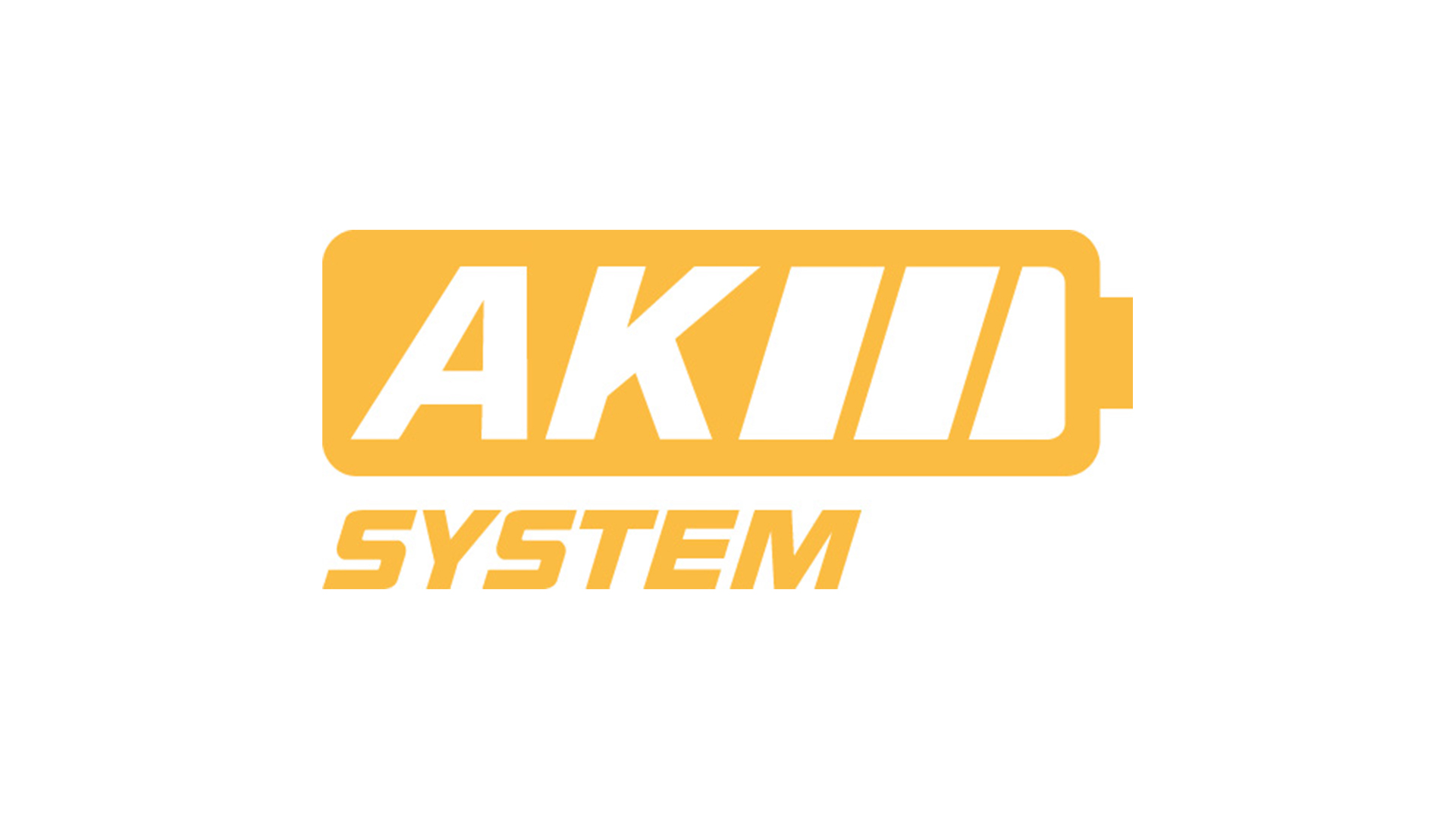 Orange battery icon for STIHL AK-System