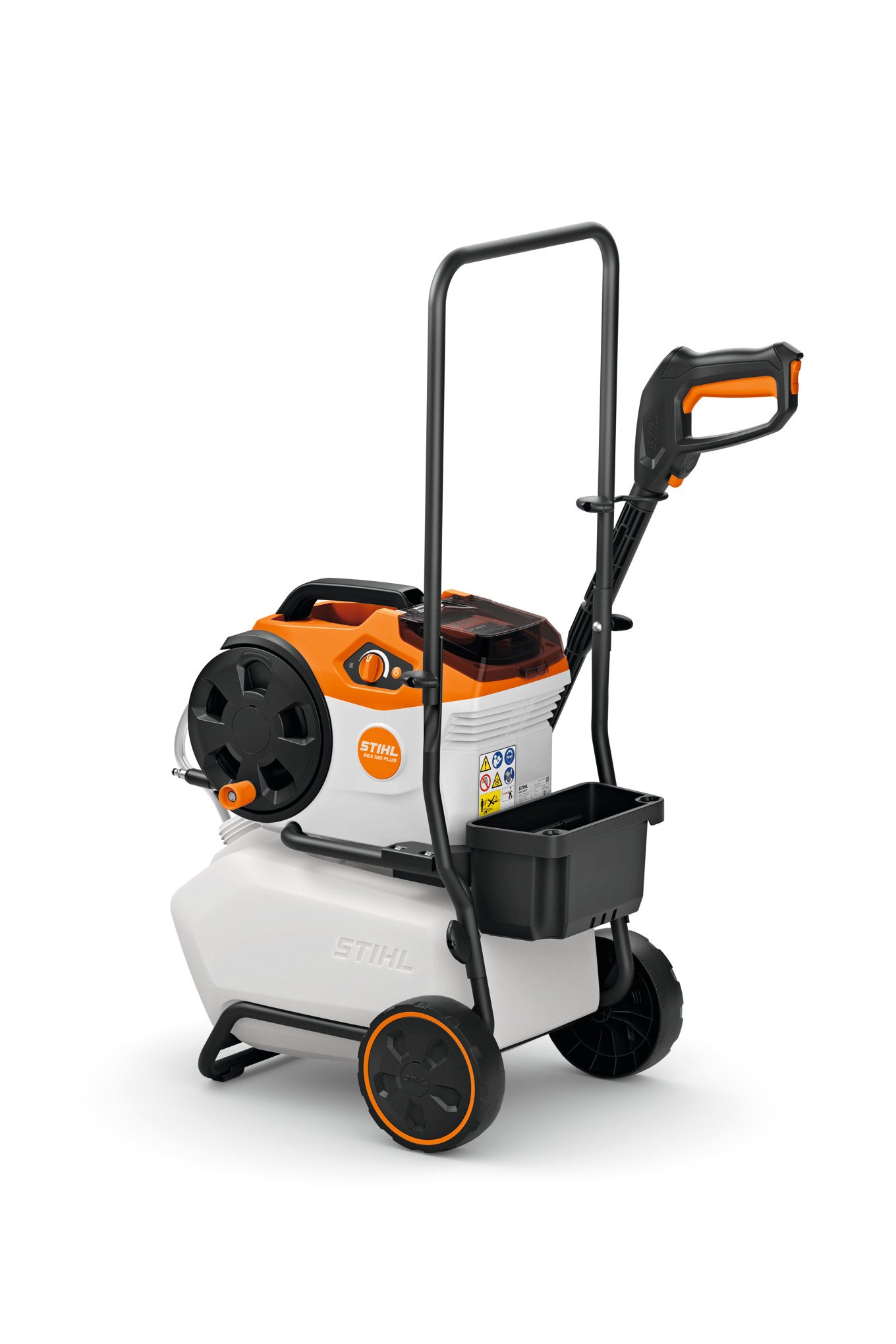 Battery Pressure Washer Trolley with Water Tank