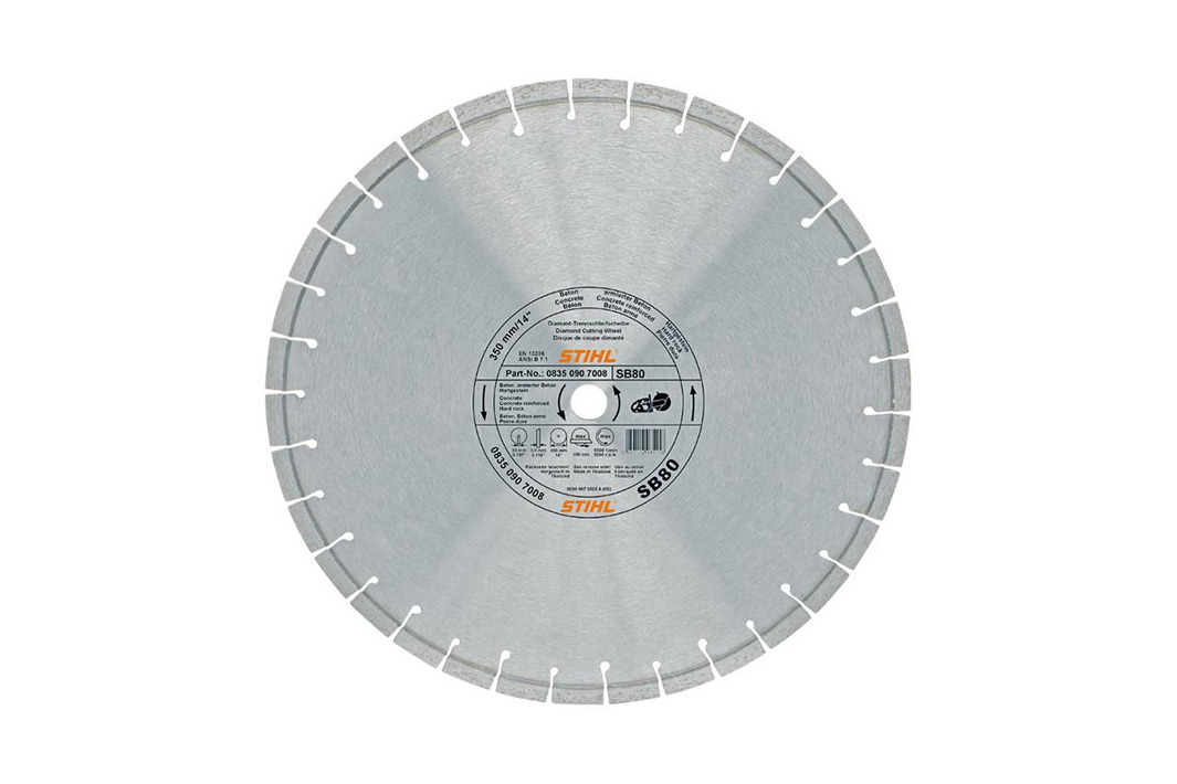 Diamond cutting wheel - Hard stone / Concrete (SB)