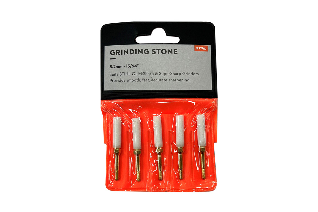 Replacement stones for portable chain grinders