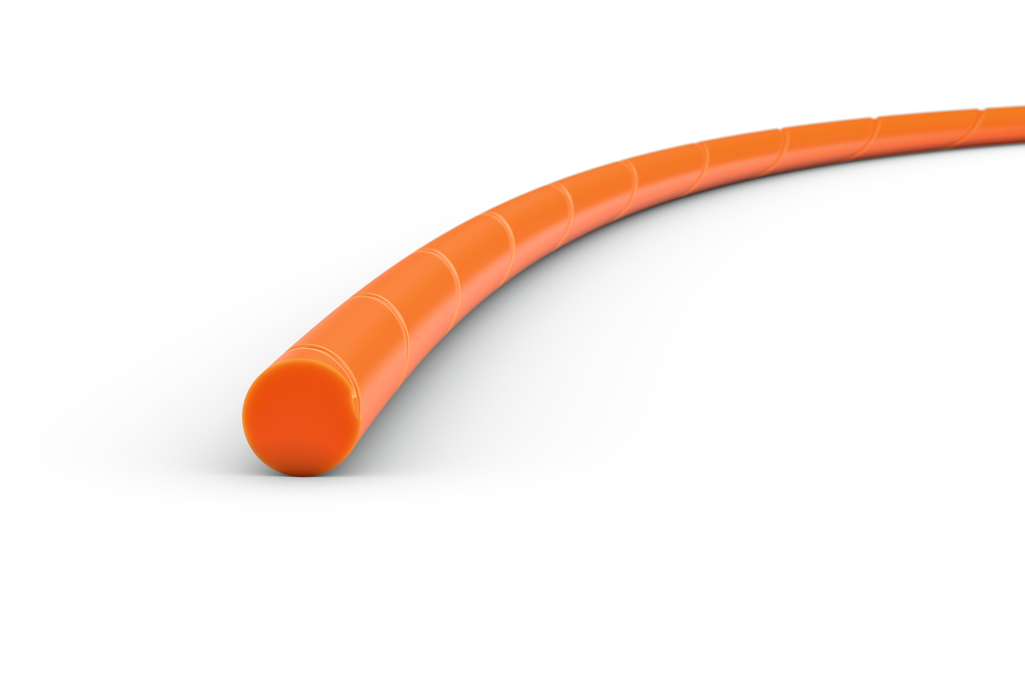 Round and Quiet Mowing Line - 2.4mm - Orange
