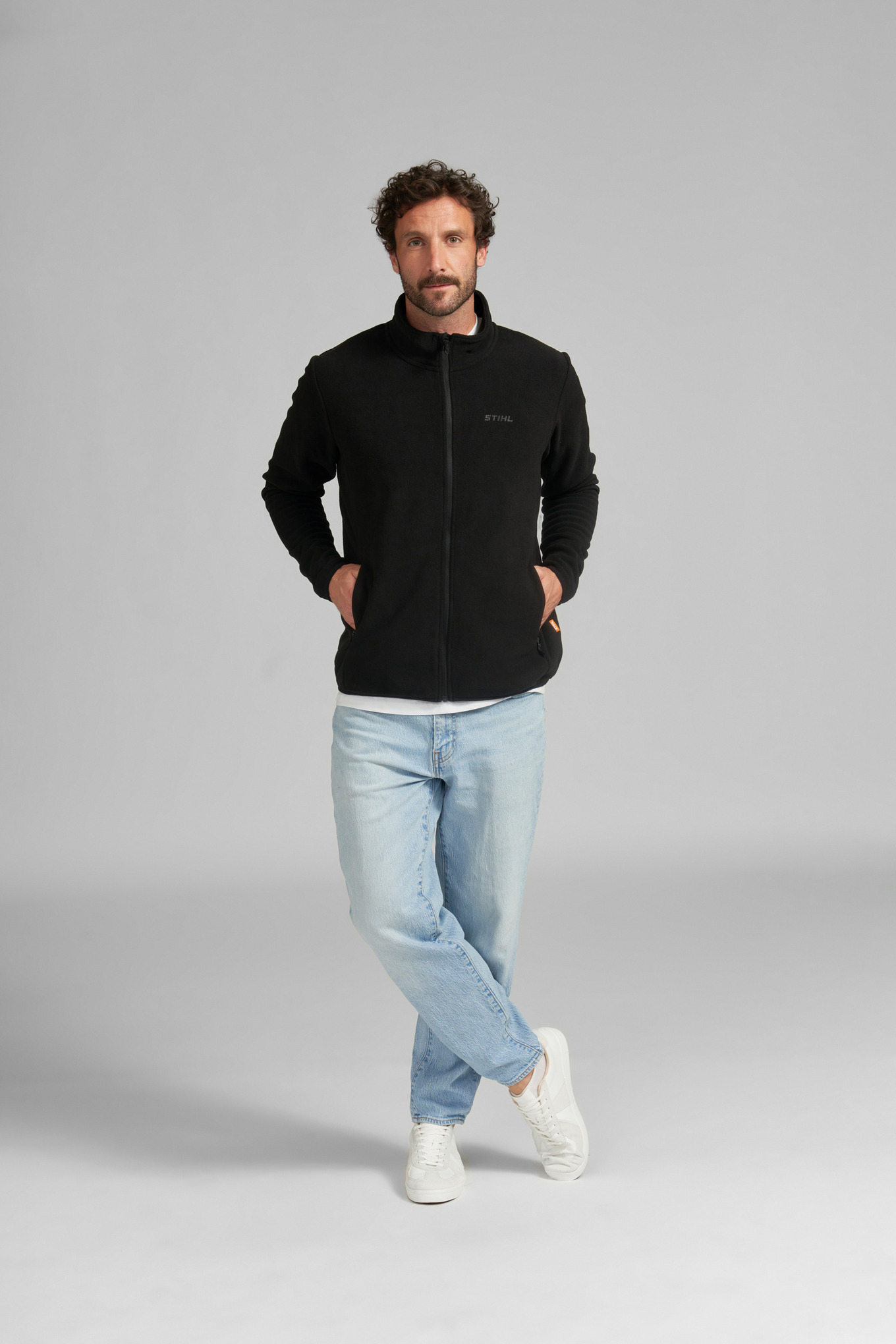 Fleece Jacket Classic Black - Unisex