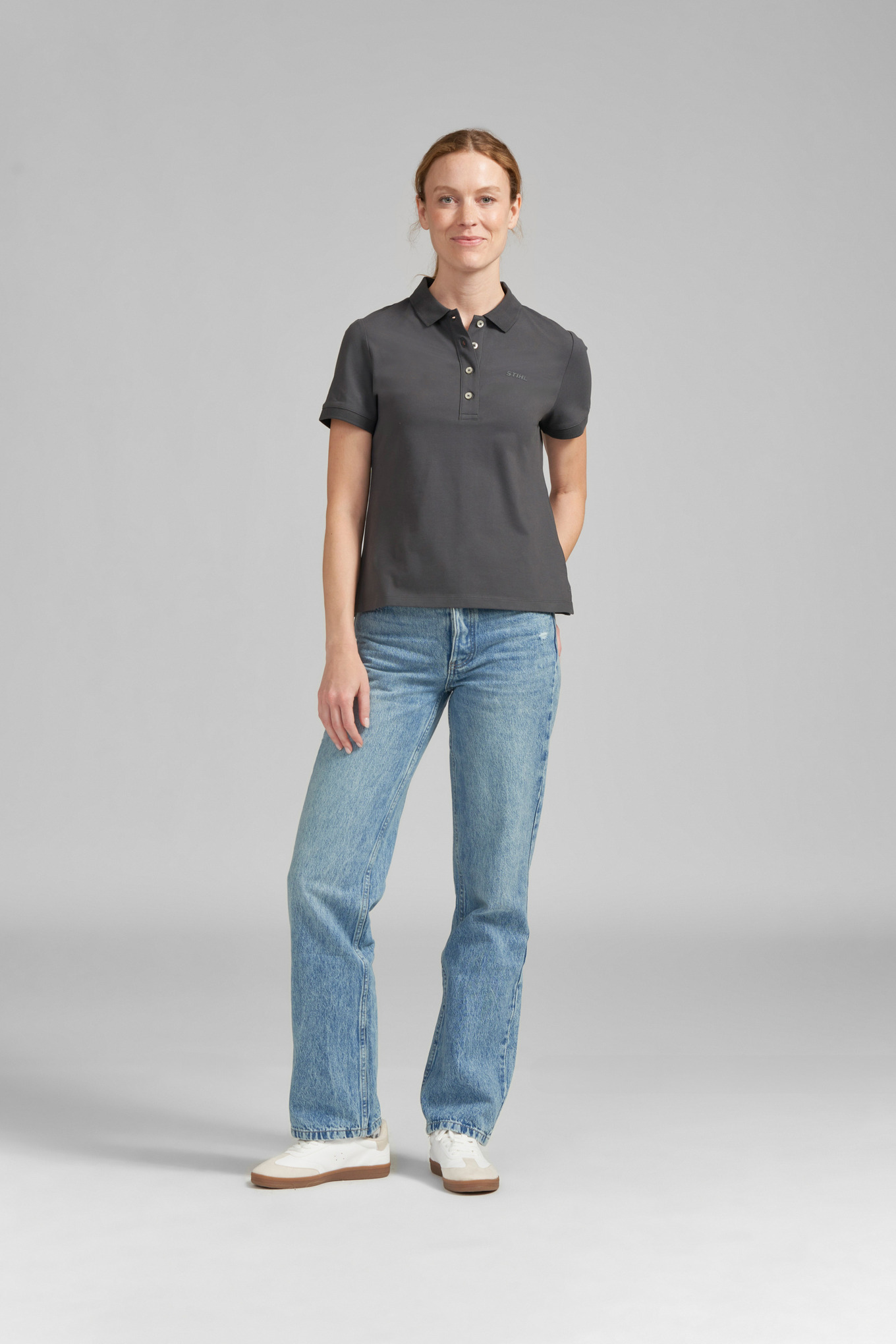Polo Shirt Grey - Women