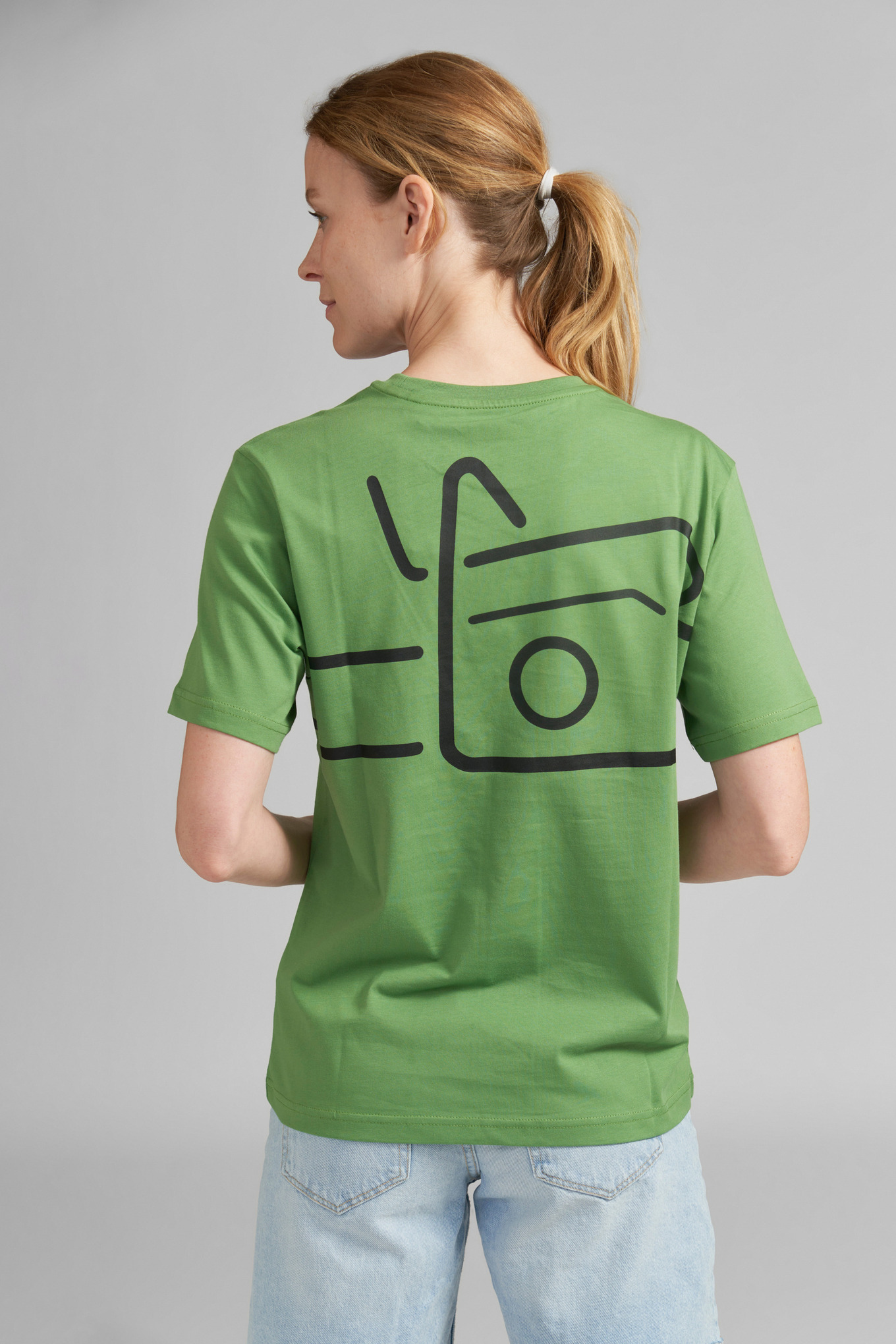 Chainsaw Back Green T-Shirt - Unisex