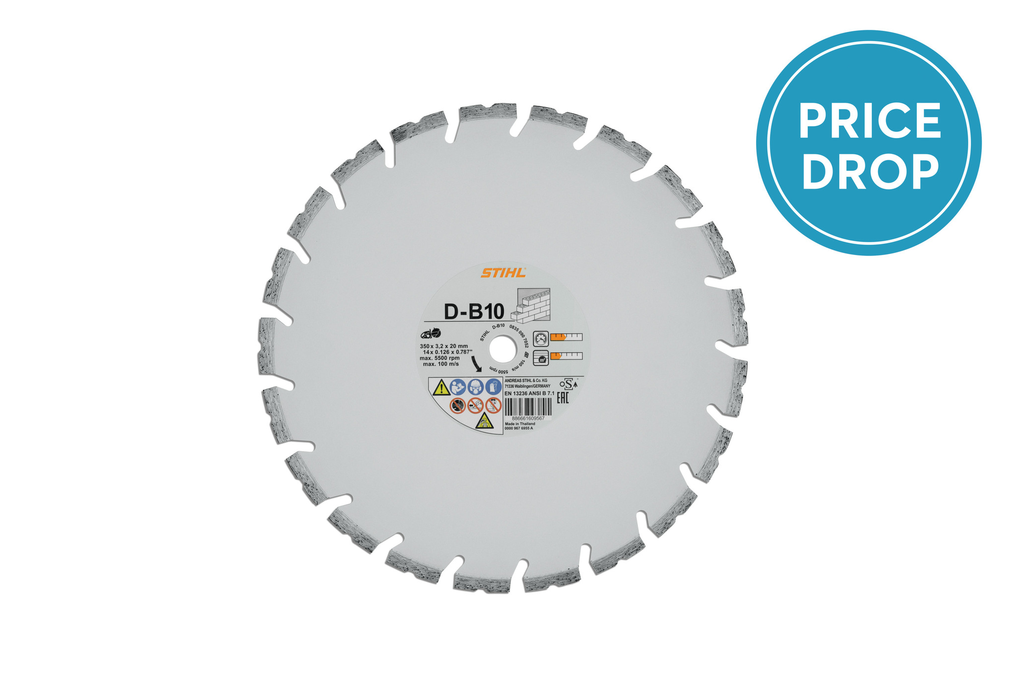 Diamond cutting wheel - Concrete (B)