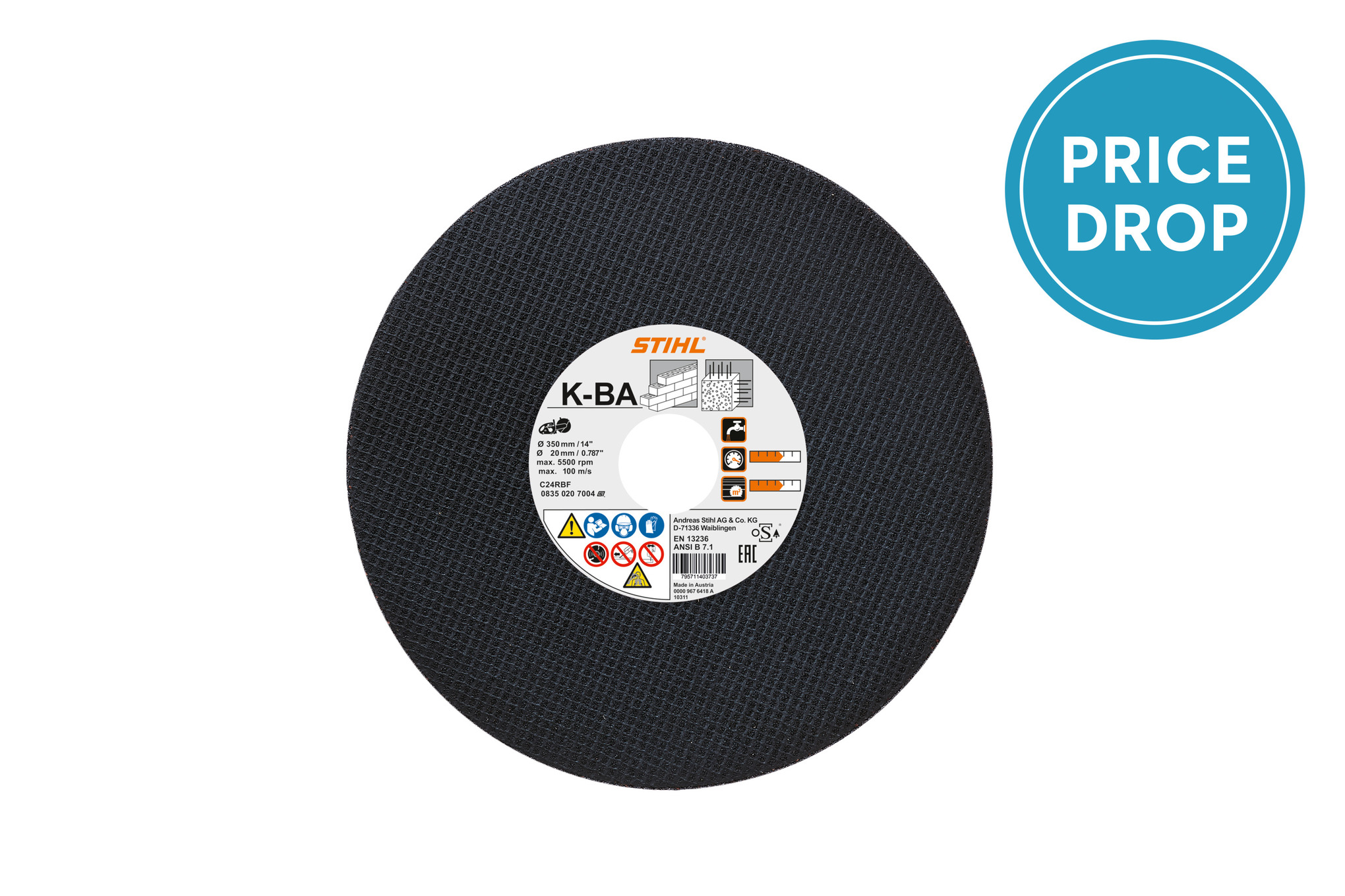 Abrasive cutting wheel - Stone