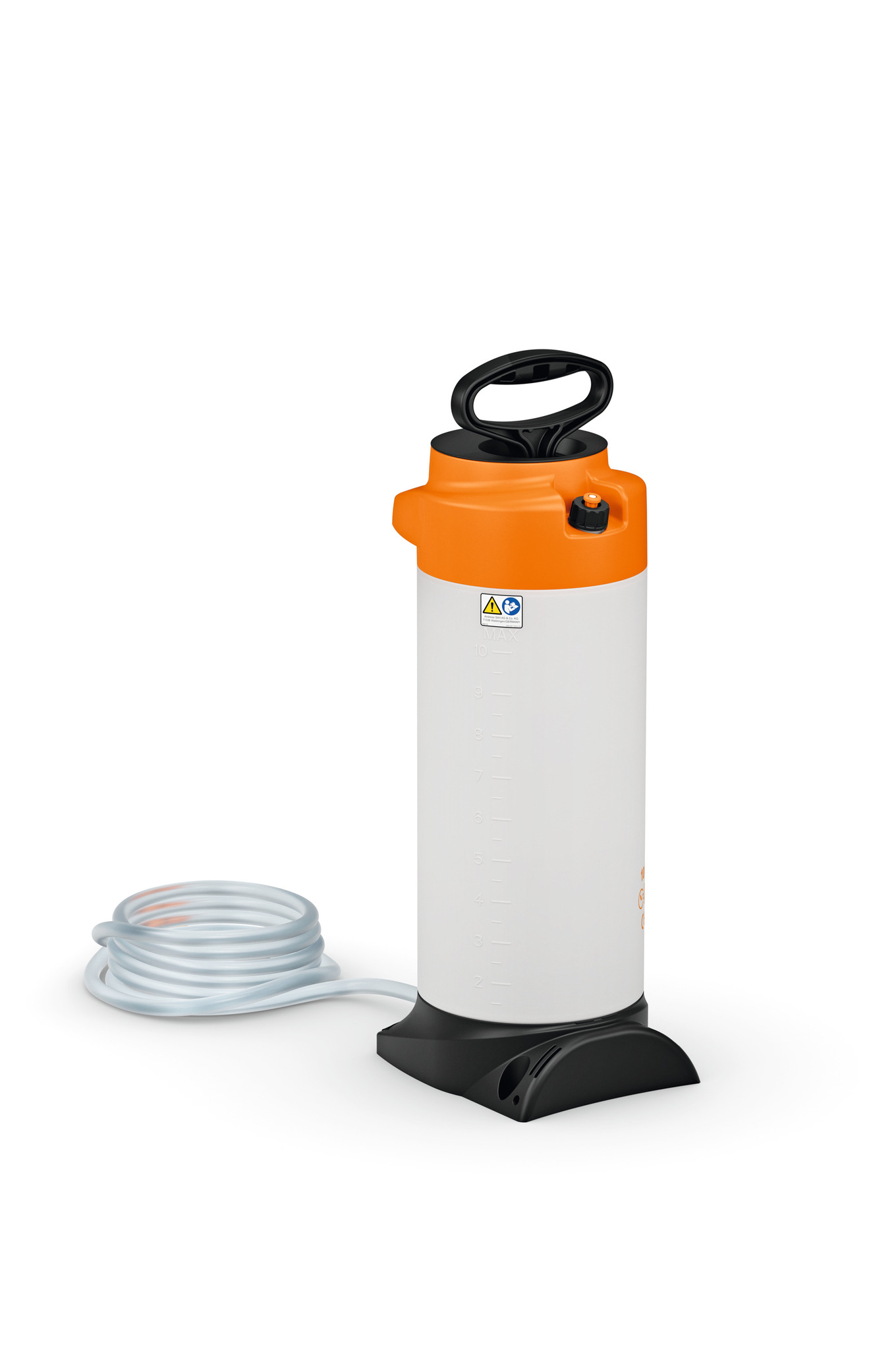 Pressurised water container