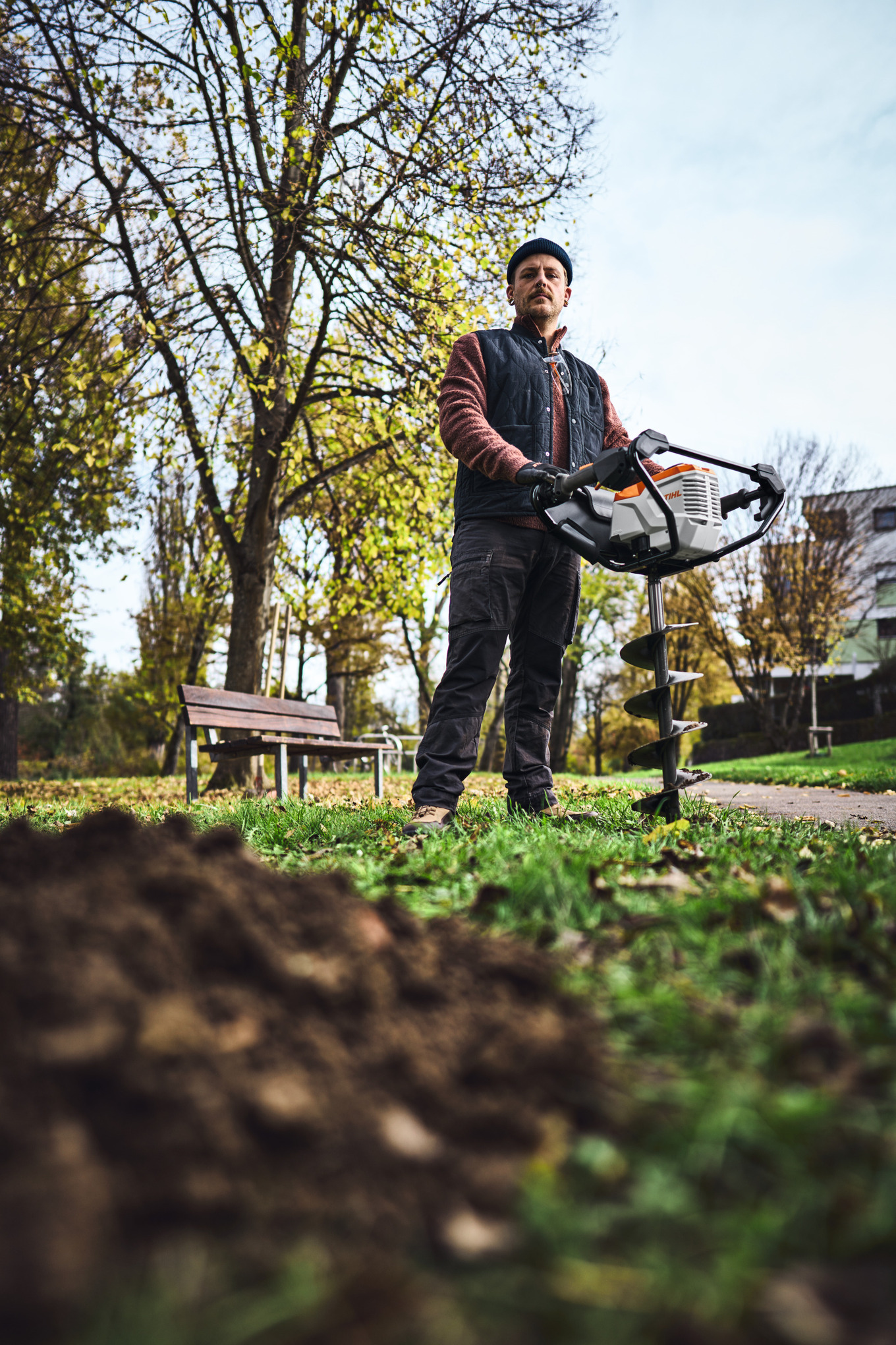 BTA 140 Cordless Earth Auger