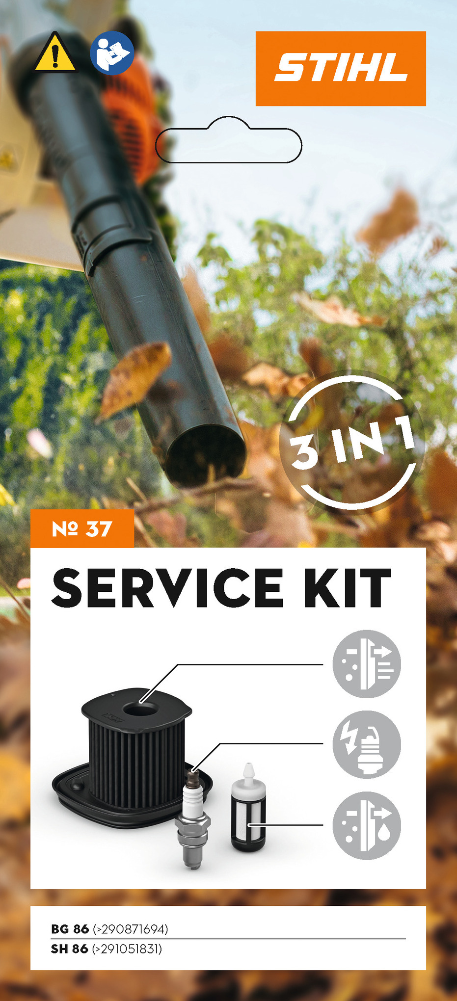 Service Kit 37: For BG 56, SH 56, BG 86* and SH 86*