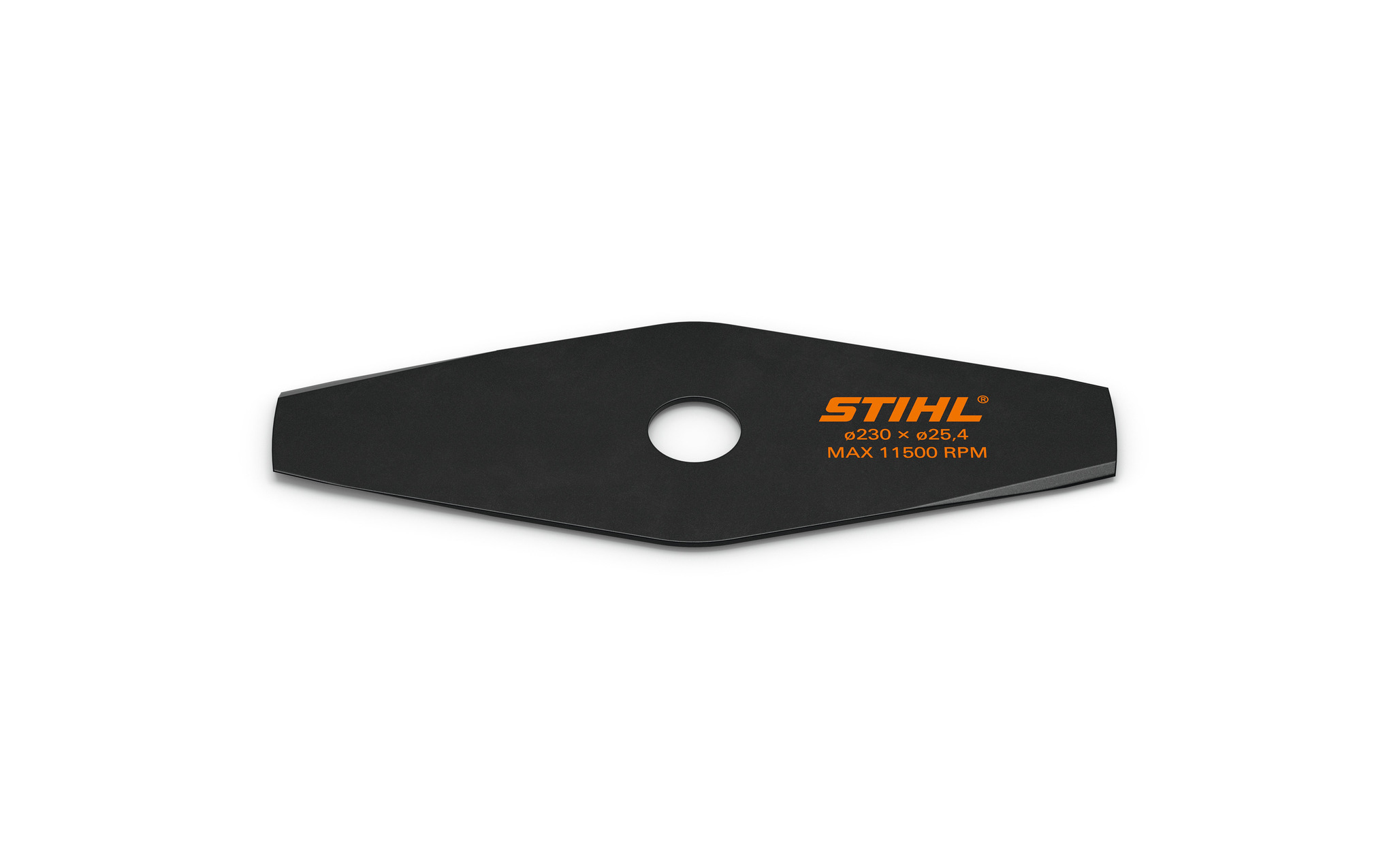Grass cutter blade with 2 cutters