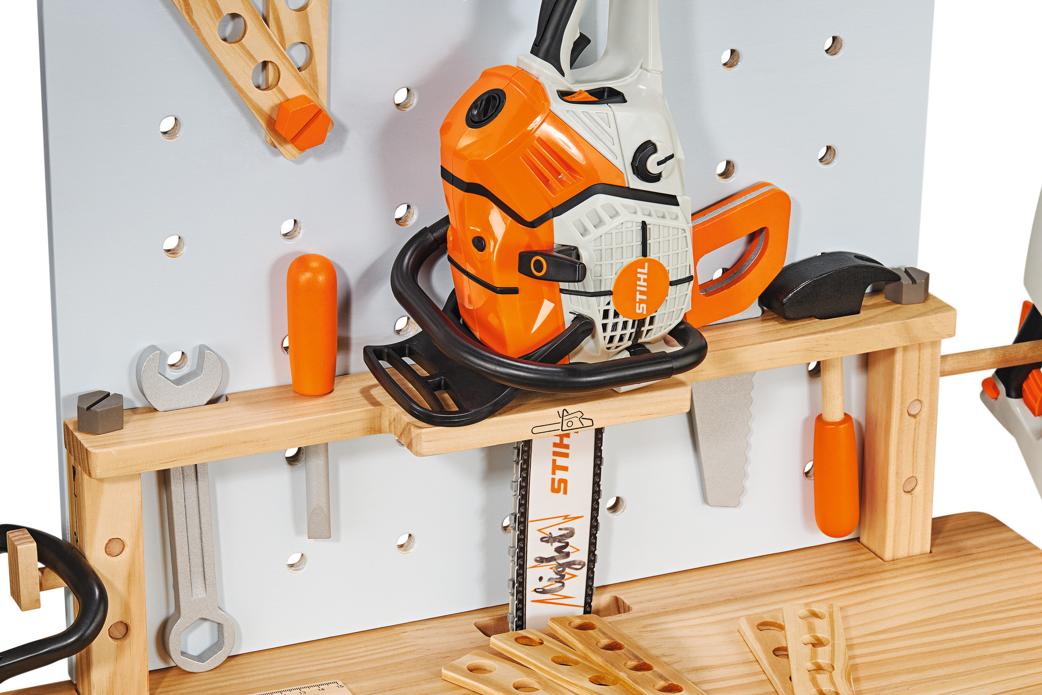 STIHL Wooden Workbench for Kids