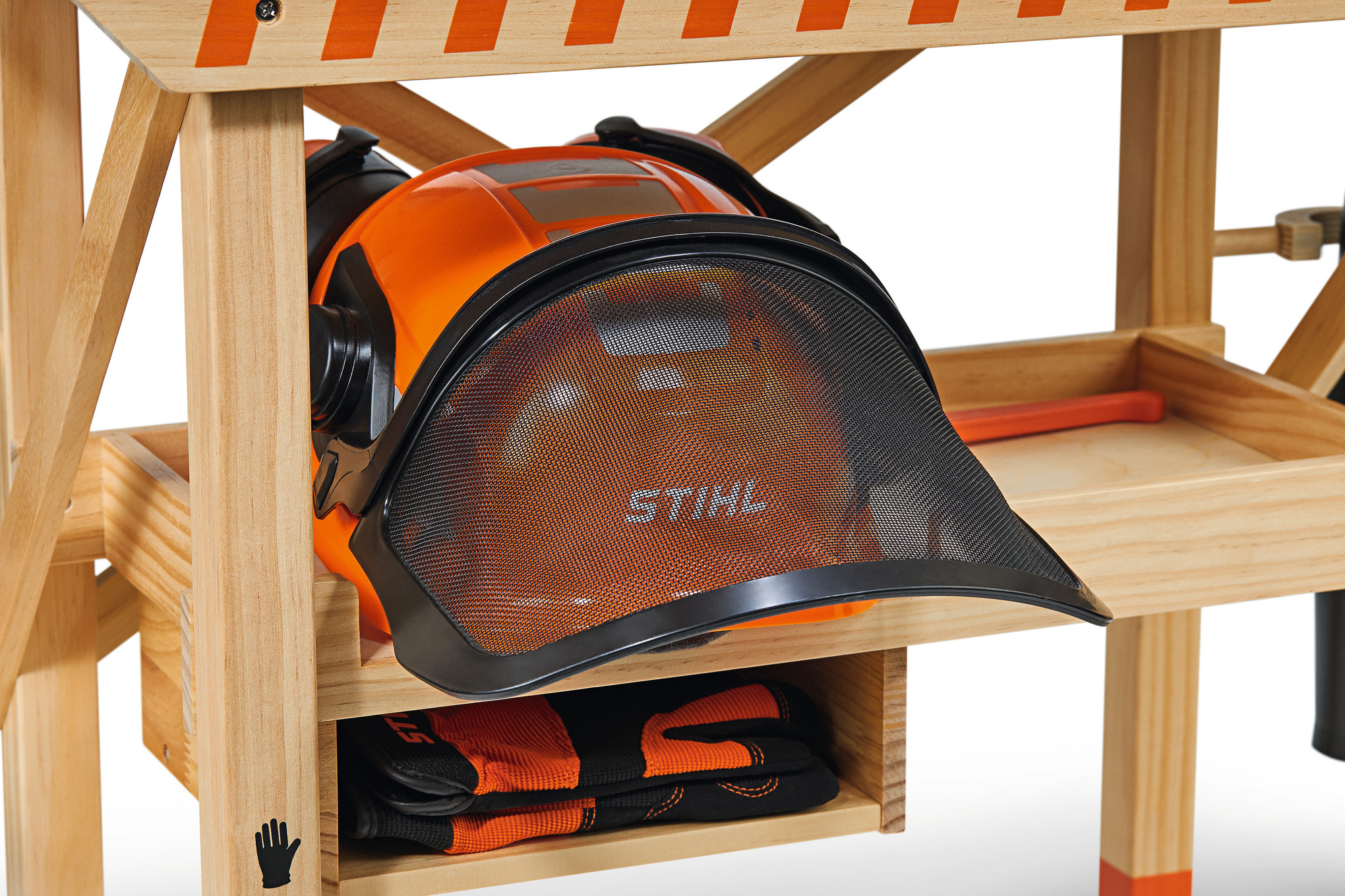 STIHL Wooden Workbench for Kids