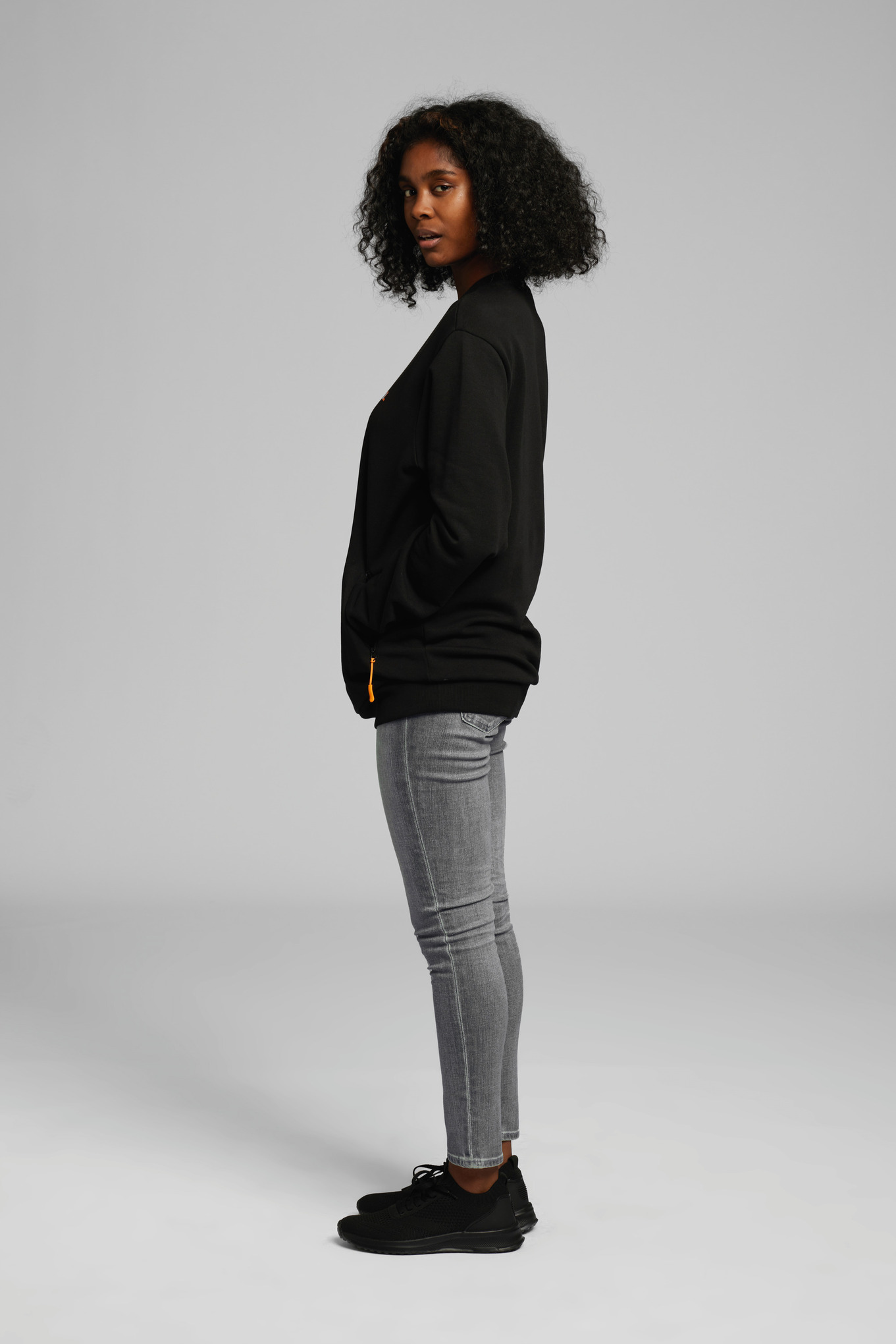 Sweatshirt Logo - Black