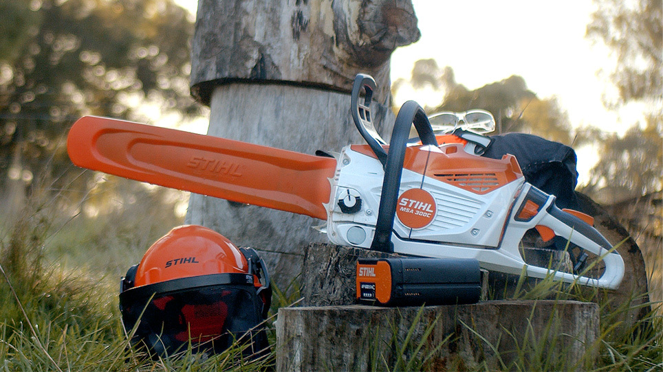 a stihl chainsaw