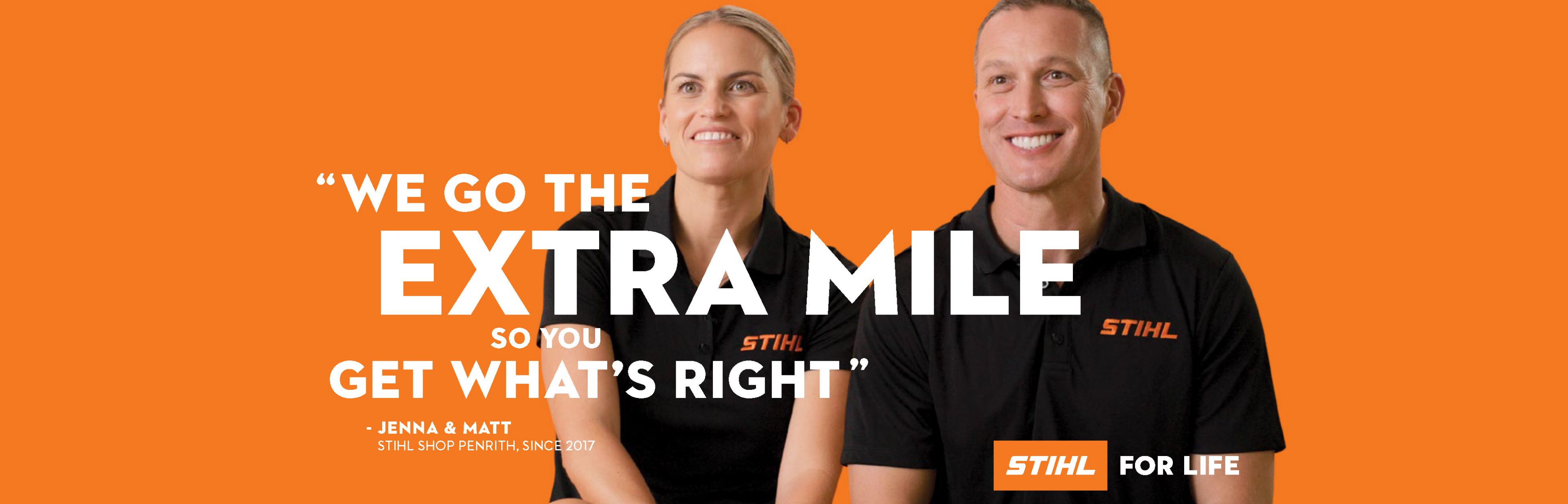 We Go The Extra Mile